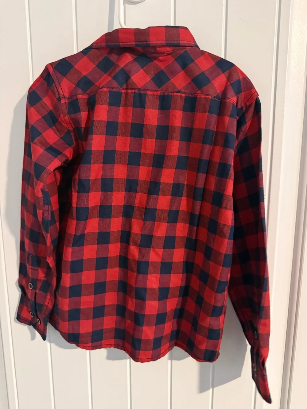 NOMAD Little Boy Plaid Button-Up Shirt – Size 6L
